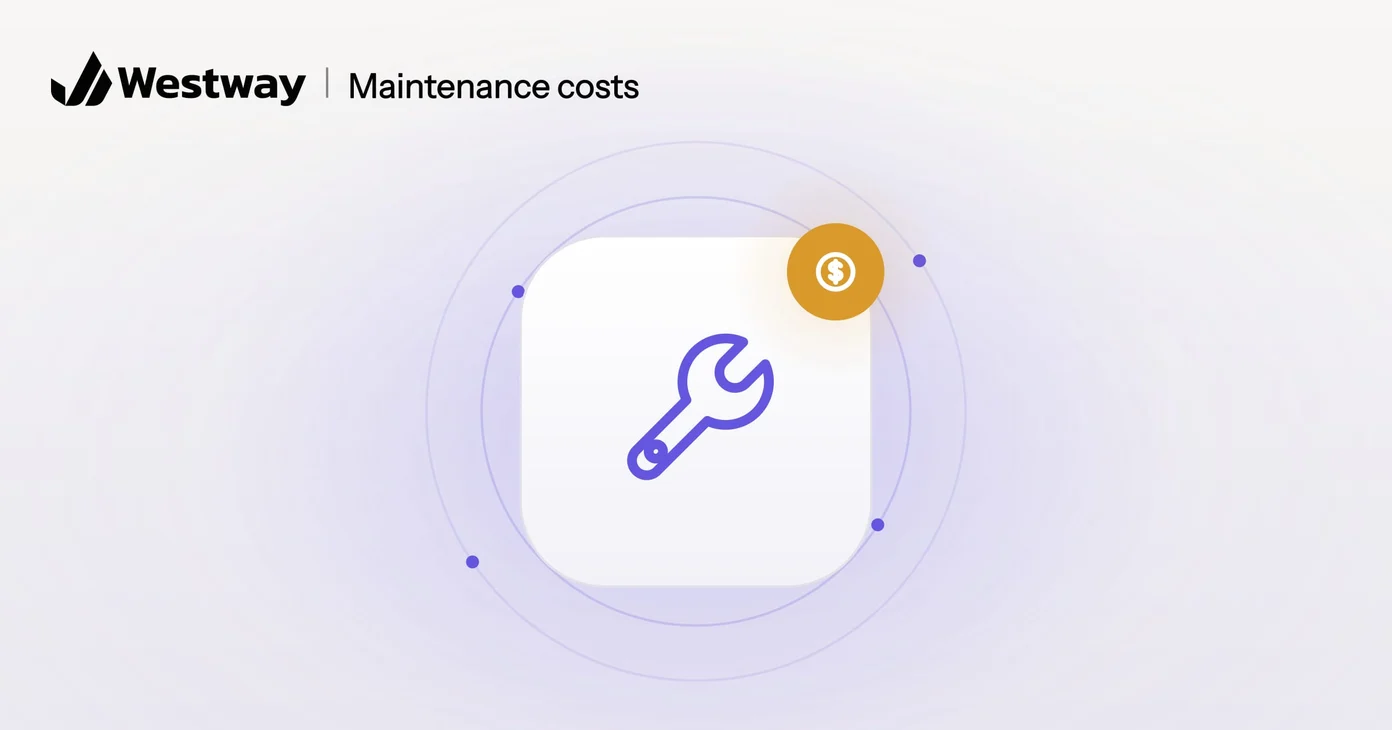 Illustration of website maintenance costs: a wrench with a coin